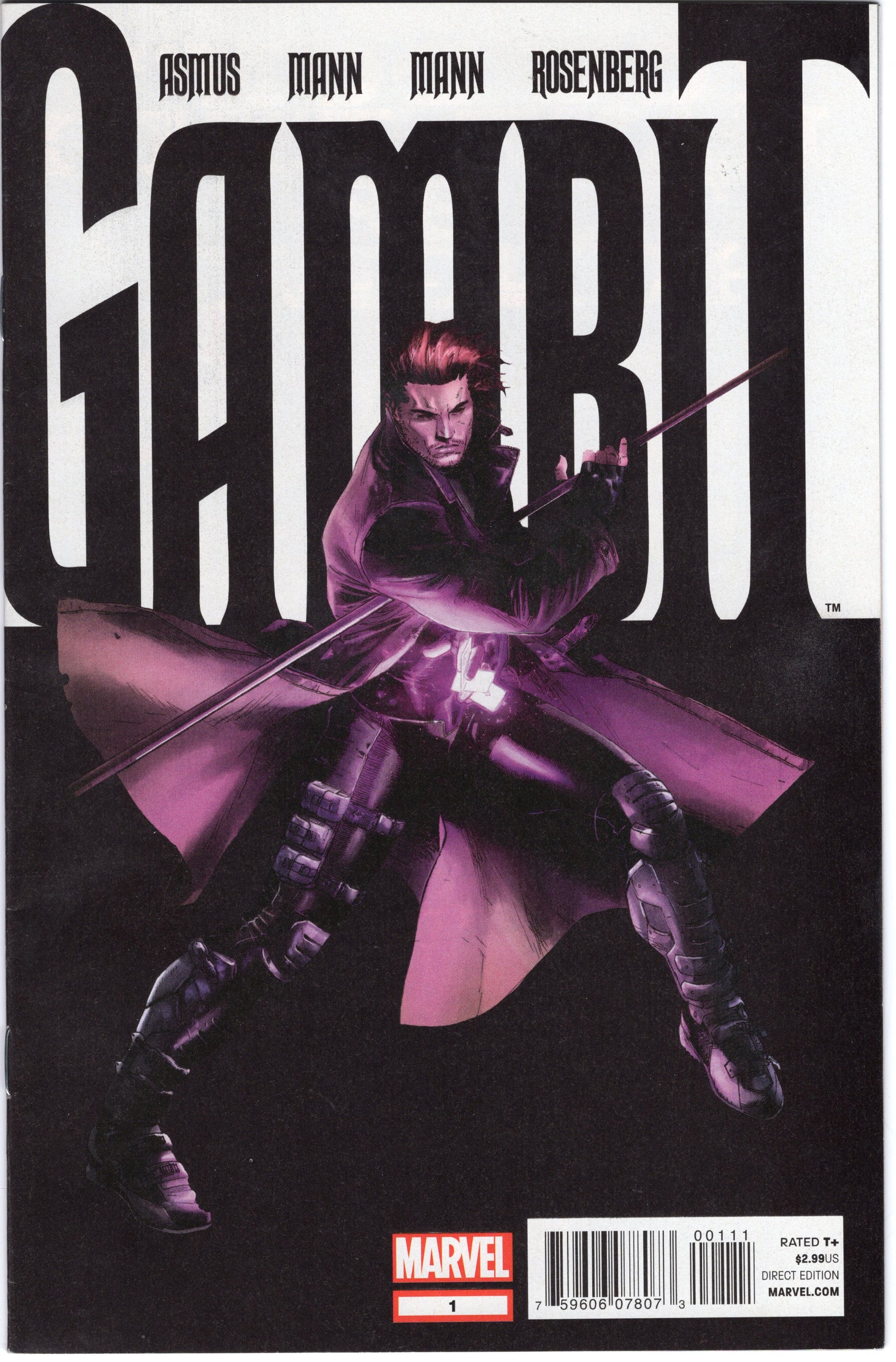 Gambit #7 NM Who Chases Monsters Risks Death Marvel Comics CBX29